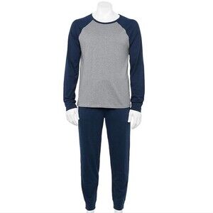 Men's Sonoma Goods For Life Supersoft Standard-Fit Raglan Tee & Jogger Pants